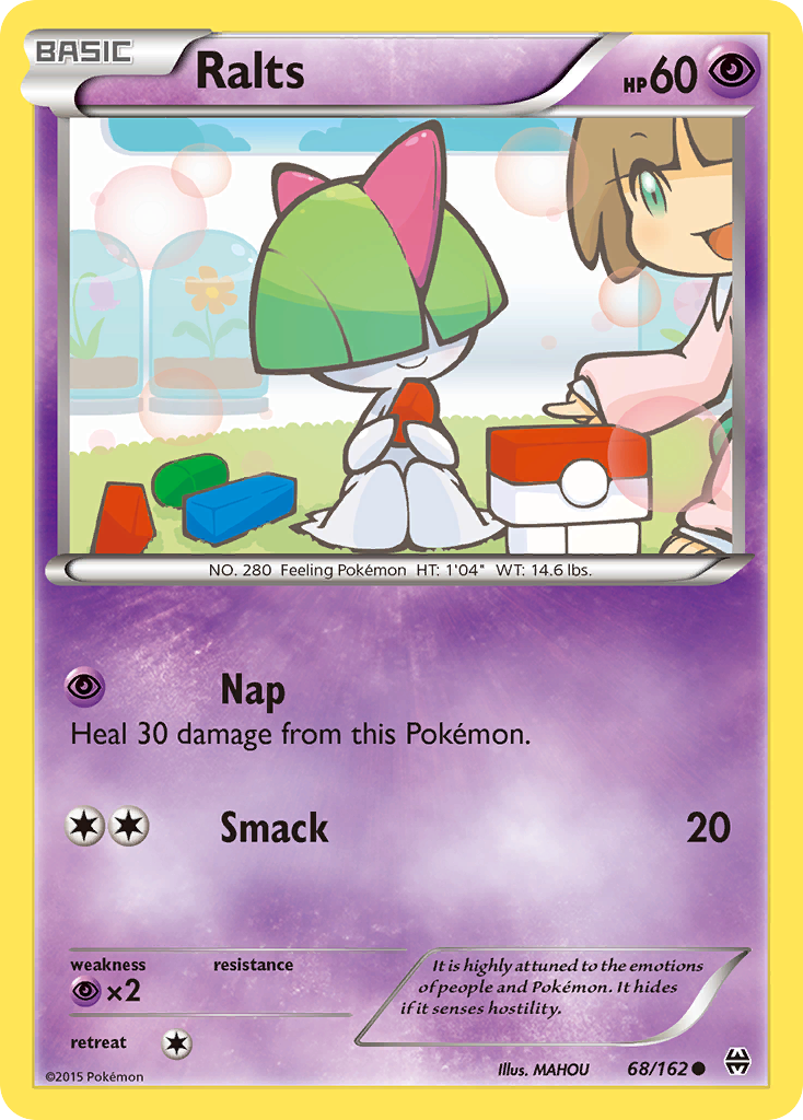 Ralts – BREAKthrough 68 – Pokémon TCG single card Hoofdafbeelding