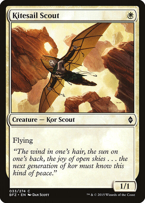 Kitesail Scout – Battle for Zendikar (BFZ-33) Magic: The Gathering card | LC-REM-20260804-15150732116300-68a07aad-4ed5-47ae-b04c-9b9919000f6c