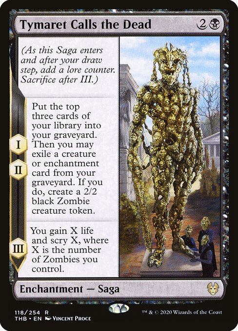 Tymaret Calls the Dead – Theros Beyond Death (THB-118) Magic: The Gathering card | LC-REM-20260804-15339695735116-68c0d087-540a-4249-9265-f13cc8e776ea
