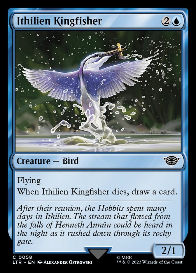 Ithilien Kingfisher - The Lord of the Rings: Tales of Middle-earth (Common) [LTR-58]