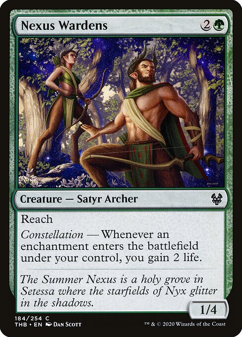 Nexus Wardens – Theros Beyond Death (THB-184) Magic: The Gathering card Imagen principal del producto