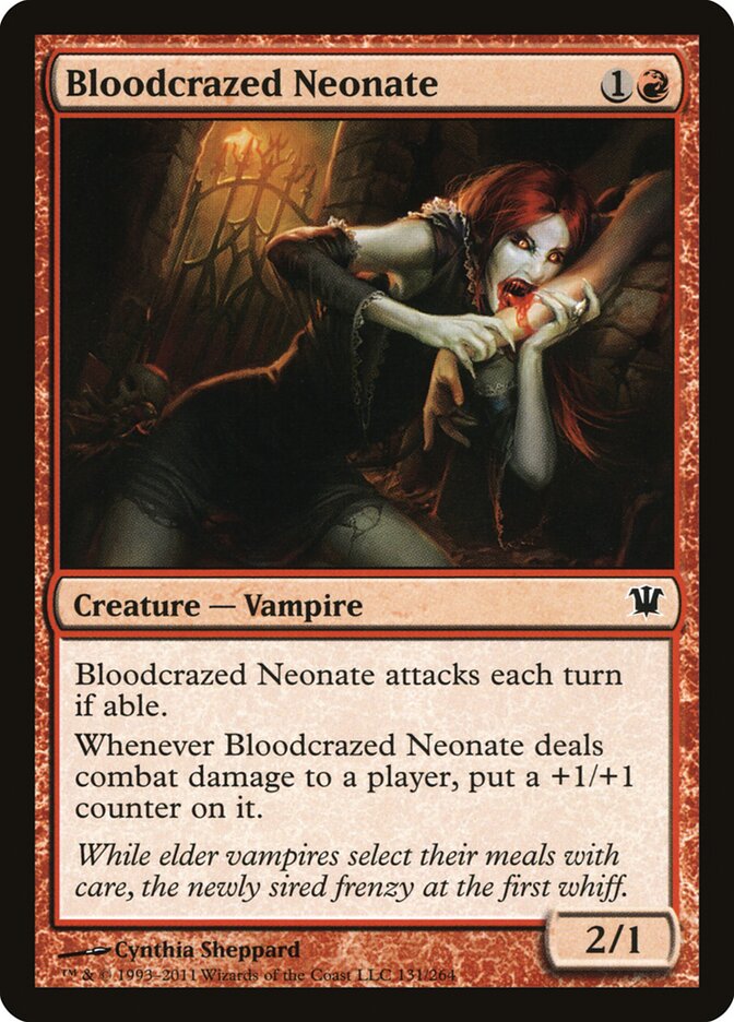 Bloodcrazed Neonate - Innistrad (Common) [ISD-131] Image principale du produit