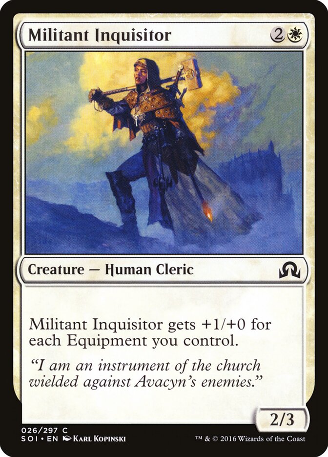 Militant Inquisitor - Shadows over Innistrad (Common) [SOI-26]