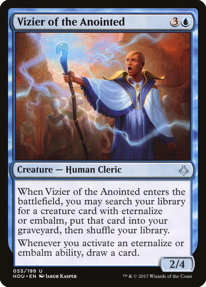 Vizier of the Anointed - Hour of Devastation (Uncommon) [HOU-55]