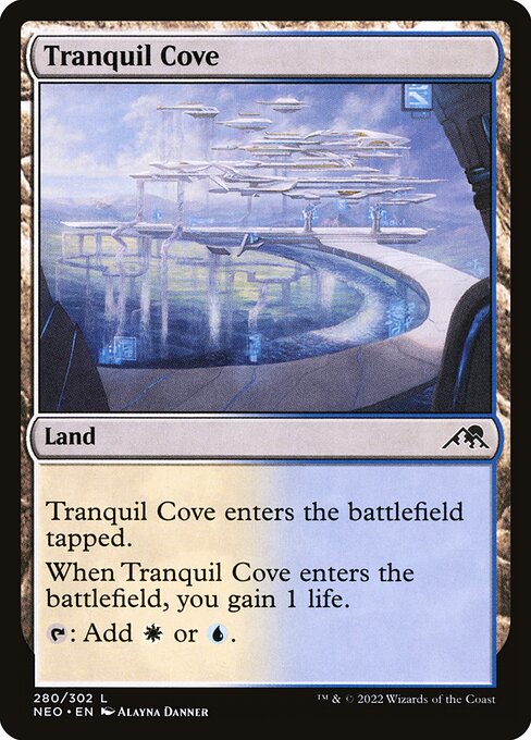 Tranquil Cove – Kamigawa: Neon Dynasty (NEO-280) Magic: The Gathering card | LC-REM-20260804-15151472148812-68f822b7-efc5-42c8-93ea-7dd17b4c3e7a Hauptbild