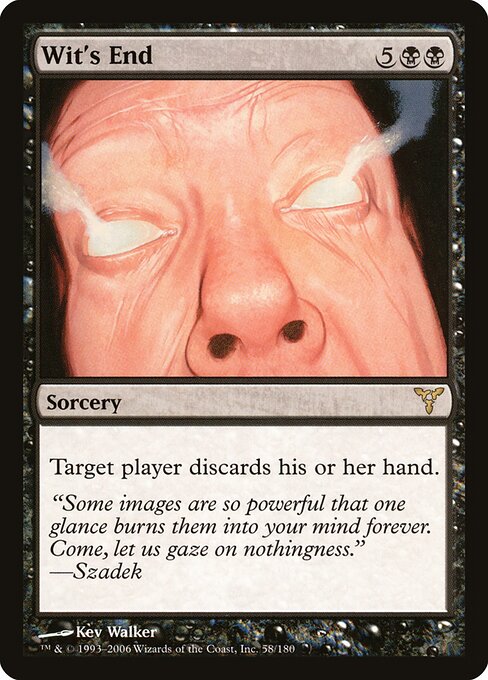 Wit's End – Dissension (DIS-58) Magic: The Gathering card | LC-REM-20260804-15150647607628-68f8e20c-6d8e-45a1-aabd-176d8df843db