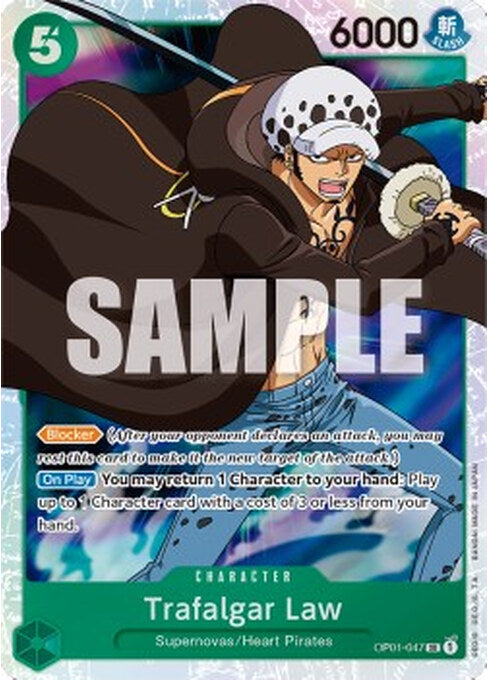 Trafalgar Law — Romance Dawn (OP01-047) One Piece card Imagen principal del producto