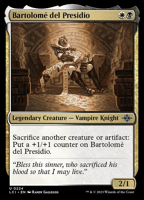 Bartolomé del Presidio – The Lost Caverns of Ixalan (LCI-224) Magic: The Gathering card | LC-REM-20260804-15393154793804-690ccdc7-6c43-4902-9d11-2f07b7a36b11 Image principale du produit