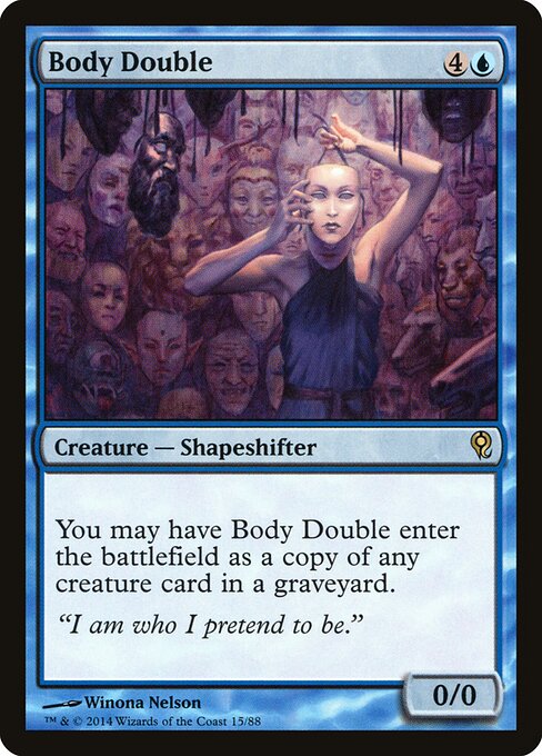 Body Double – Duel Decks: Jace vs. Vraska (DDM-15) Magic: The Gathering card