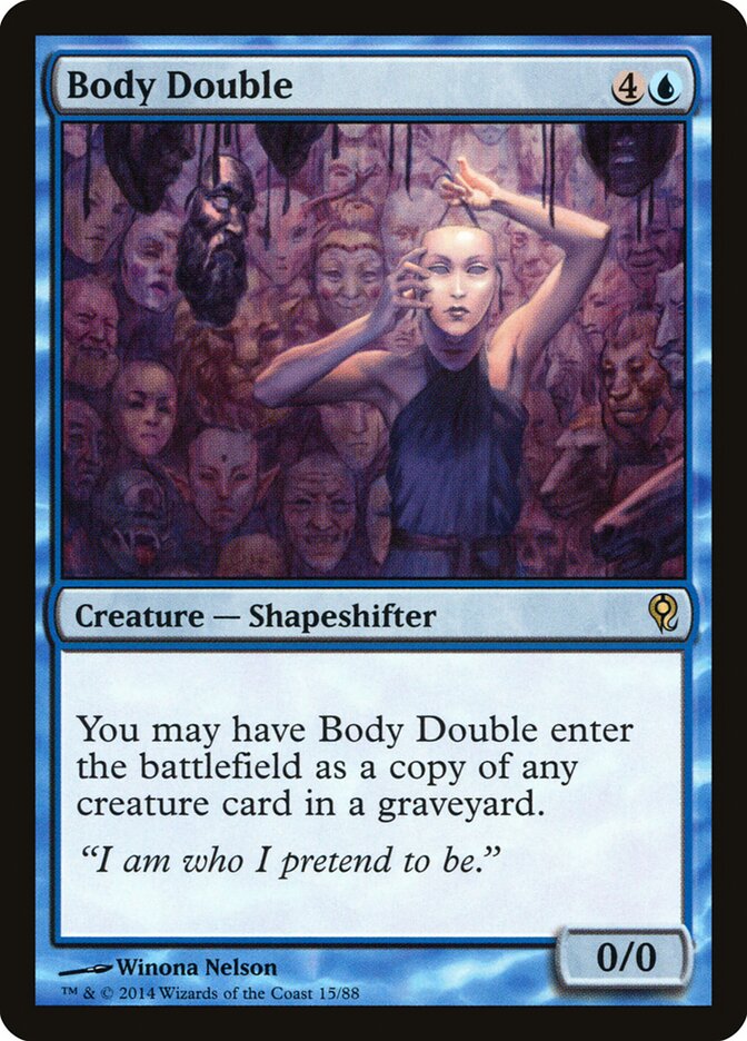 Magic-kaart Body Double DDM-15 uit Duel Decks: Jace vs. Vraska (Rare)