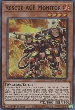 Rescue-ACE Monitor - Amazing Defenders (Super Rare) [AMDE-003]