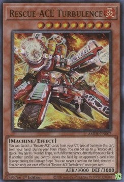 Rescue-ACE Turbulence (V.1 - Ultra Rare) - Amazing Defenders (Ultra Rare) [AMDE-007] Imagen principal del producto