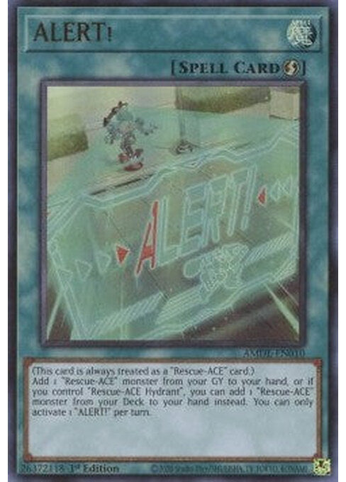 ALERT! — Amazing Defenders (AMDE-010) Yu-Gi-Oh! card Immagine principale del prodotto
