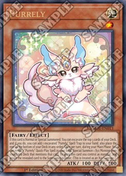 Purrely — Amazing Defenders (AMDE-013) Yu-Gi-Oh! card Immagine principale del prodotto
