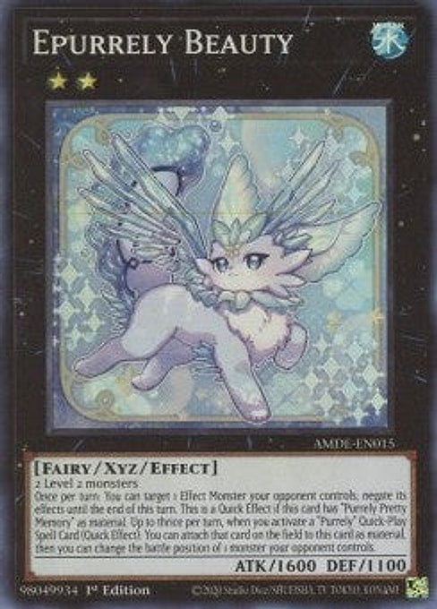 Epurrely Beauty — Amazing Defenders (AMDE-015) Yu-Gi-Oh! card Immagine principale del prodotto