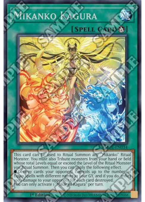 Mikanko Kagura — Amazing Defenders (AMDE-034) Yu-Gi-Oh! card Imagen principal del producto