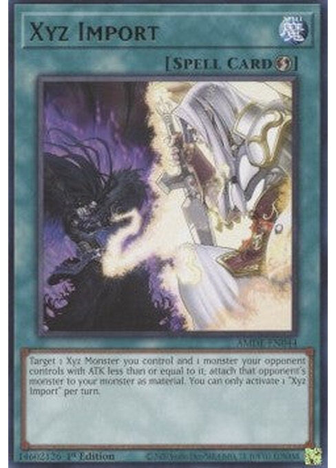 Xyz Import — Amazing Defenders (AMDE-044) Yu-Gi-Oh! card Hauptbild