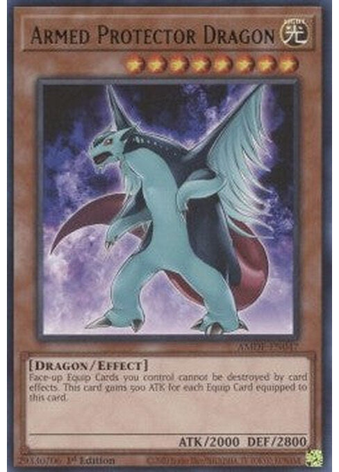 Armed Protector Dragon — Amazing Defenders (AMDE-047) Yu-Gi-Oh! card Immagine principale del prodotto