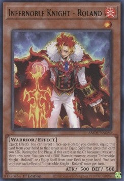 Infernoble Knight - Roland - Amazing Defenders (Rare) [AMDE-050] Hauptbild