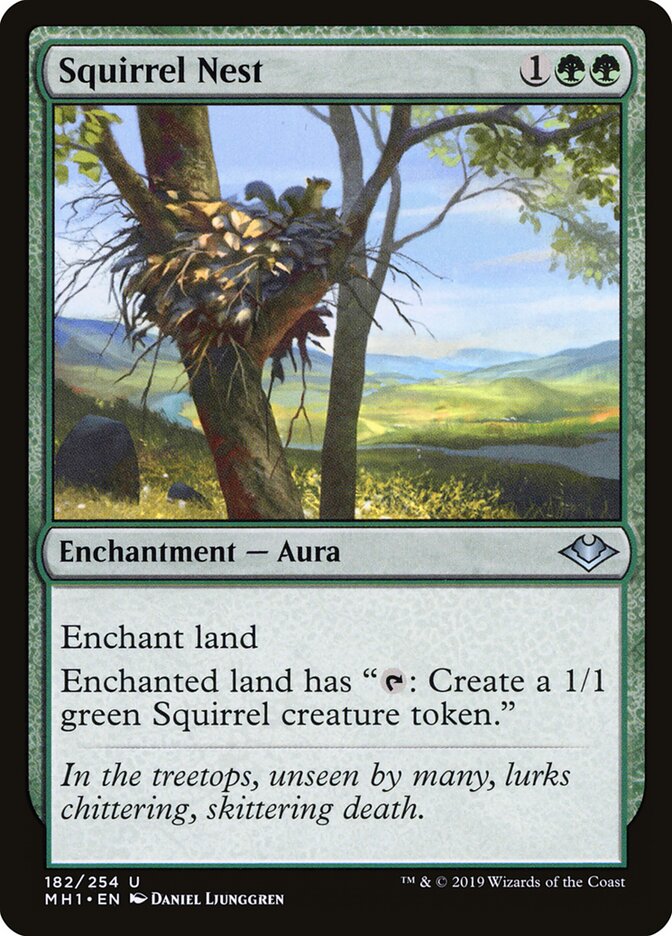 Squirrel Nest - Modern Horizons (Uncommon) [MH1-182]