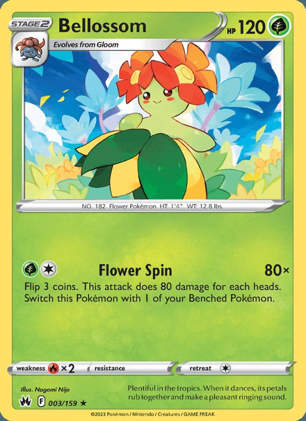 Bellossom - Crown Zenith (Rare) [CRZ-003] Image principale du produit