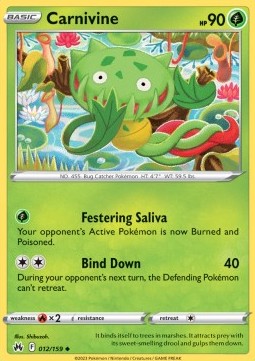 Carnivine - Crown Zenith (Uncommon) [CRZ-012] Main image