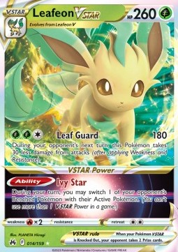 Leafeon VSTAR - Crown Zenith (Ultra Rare) [CRZ-014]