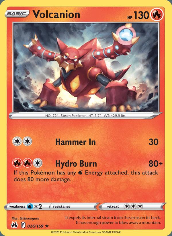 Volcanion - Crown Zenith (Holo Rare) [CRZ-026] Hauptbild