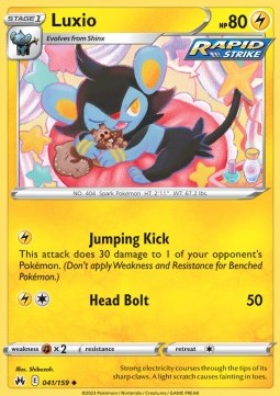 Luxio - Crown Zenith (Uncommon) [CRZ-041] Immagine principale del prodotto