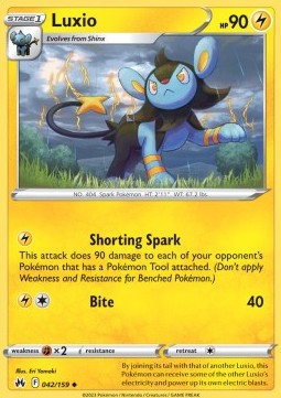 Luxio - Crown Zenith (Uncommon) [CRZ-042] Immagine principale del prodotto