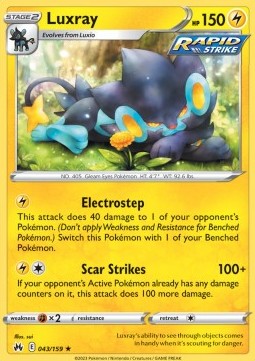 Luxray - Crown Zenith (Rare) [CRZ-043] Hover Image
