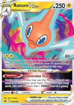 Rotom VSTAR - Crown Zenith (Ultra Rare) [CRZ-046] Immagine principale del prodotto