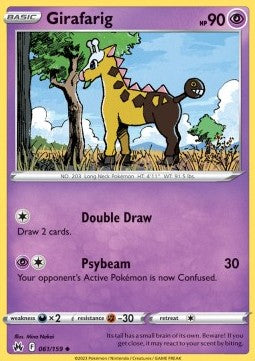 Girafarig - Crown Zenith (Uncommon) [CRZ-061] Hauptbild