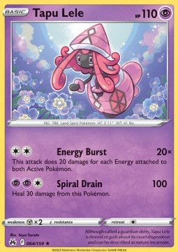 Tapu Lele - Crown Zenith (Holo Rare) [CRZ-064] Hover Image