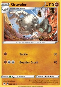 Graveler - Crown Zenith (Uncommon) [CRZ-068] Hauptbild