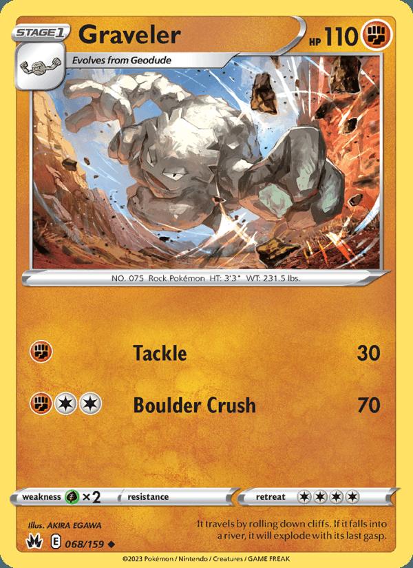 Graveler - Crown Zenith (Uncommon) [CRZ-068] Image principale du produit