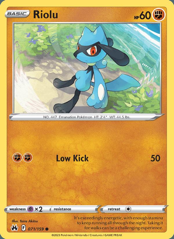 Riolu - Crown Zenith (Common) [CRZ-071] Hauptbild