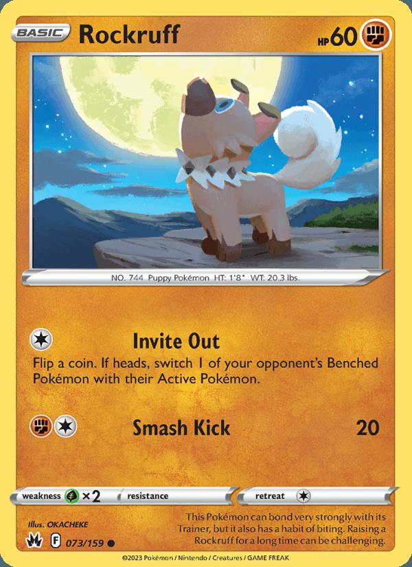 Rockruff - Crown Zenith (Common) [CRZ-073] Hauptbild