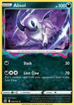 Absol - Crown Zenith (Holo Rare) [CRZ-076]