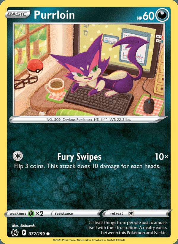 Purrloin - Crown Zenith (Common) [CRZ-077] Hauptbild