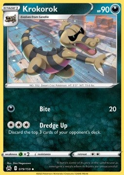 Krokorok - Crown Zenith (Uncommon) [CRZ-079] Hover Image