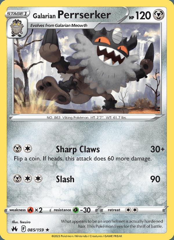 Galarian Perrserker - Crown Zenith (Rare) [CRZ-085] Image principale du produit