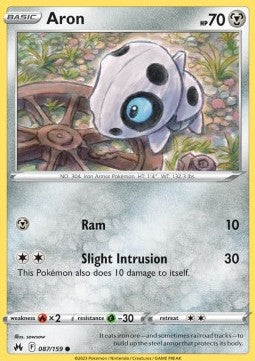 Aron - Crown Zenith (Common) [CRZ-087] Hover Image