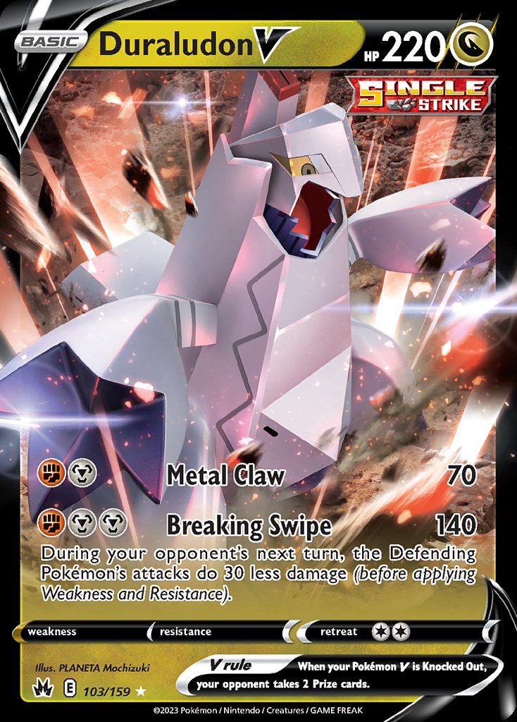 Duraludon V - Crown Zenith (Ultra Rare) [CRZ-103] Image principale du produit