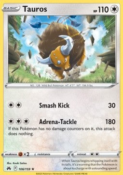 Tauros - Crown Zenith (Rare) [CRZ-106] Hauptbild