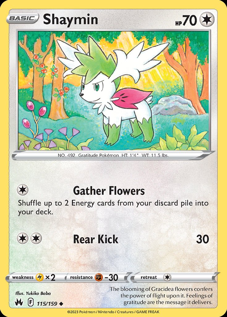 Shaymin - Crown Zenith (Uncommon) [CRZ-115] Hauptbild