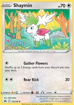 Shaymin - Crown Zenith (Uncommon) [CRZ-115] Hover Image