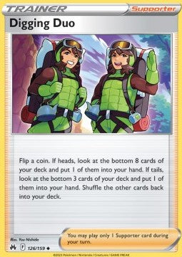 Digging Duo - Crown Zenith (Uncommon) [CRZ-126] Hover Image