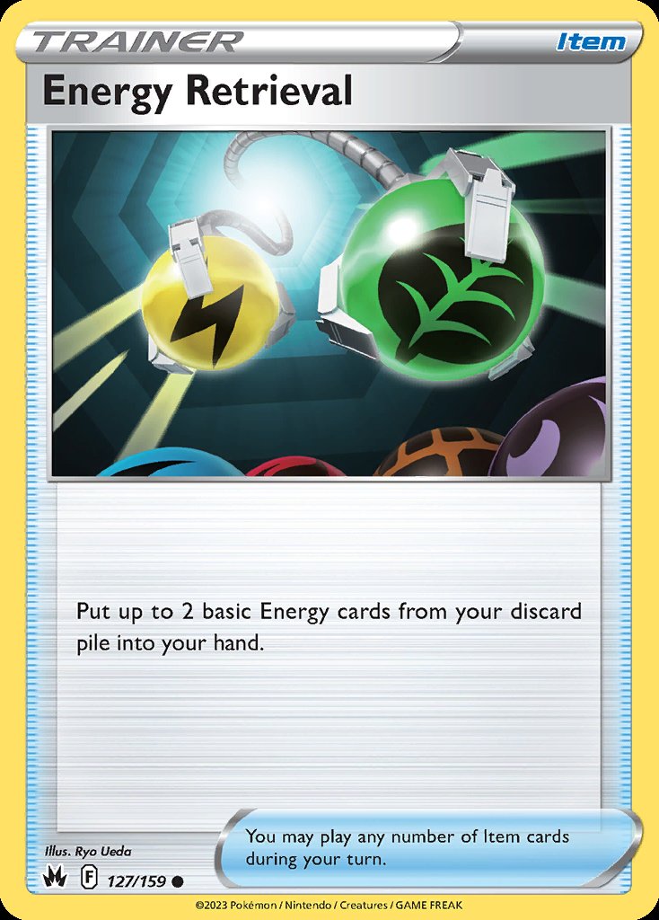 Energy Retrieval - Crown Zenith (Common) [CRZ-127] Image principale du produit