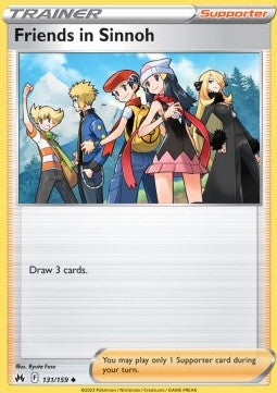 Friends in Sinnoh - Crown Zenith (Uncommon) [CRZ-131] Hauptbild